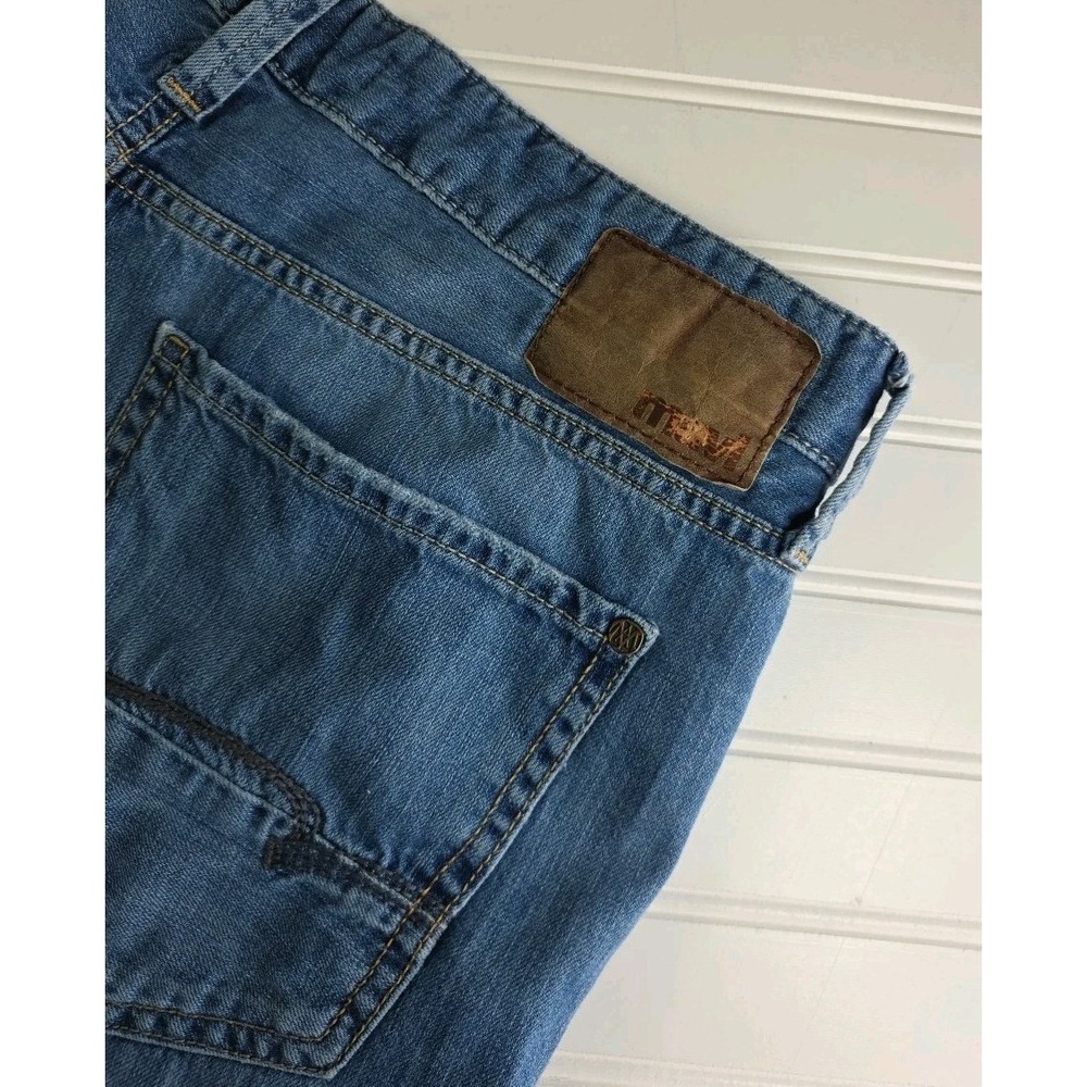 Mavi Jeans Men's Matt Relaxed Straight Leg Size 36 Blue Denim